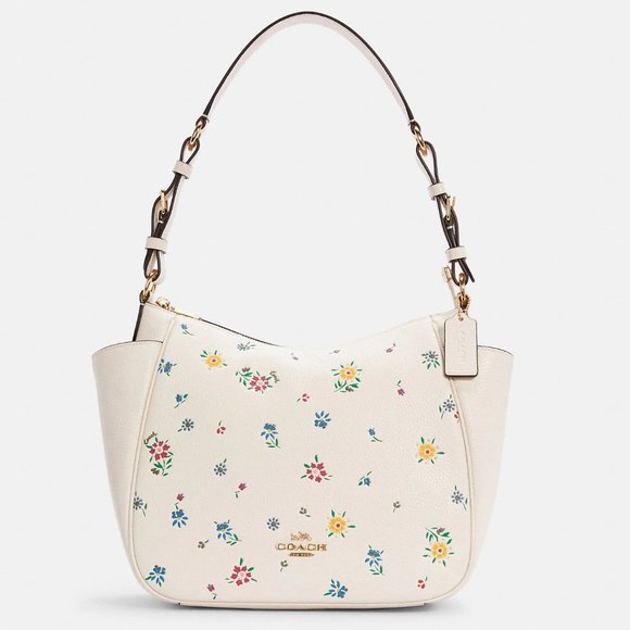 Coach Bags Coach Rori Shoulder Bag With Wild Meadow Print Poshmark
